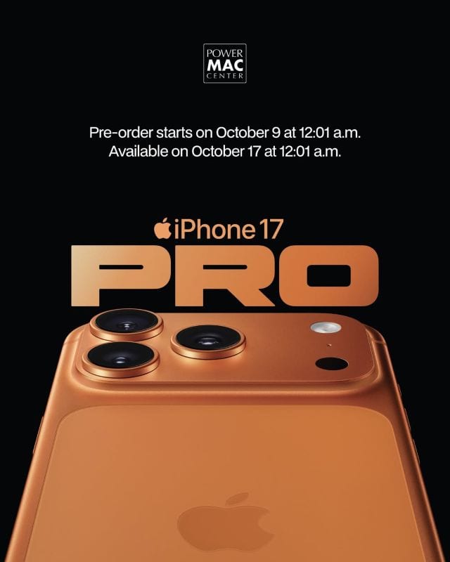 iphone 17 series power mac center iphone 17 pro